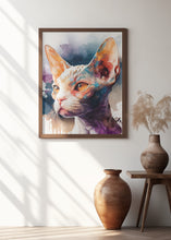 Art Prints of Cat watercolor painting animal