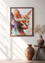 Art Prints of Cat watercolor painting animal