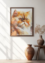 Art Prints of Cat watercolor painting animal