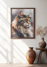 Art Prints of Cat watercolor painting animal