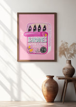 Art Prints of Sardines Tin Can Pink