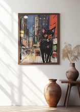 Art Prints of Down Town Cat