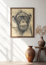 Art Prints of Monkey drawing