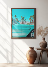 Art Prints of Teal Thunderbird in Palm Springs