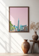 Art Prints of Pyramid in the City