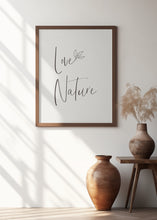 Art Prints of Love nature - minimalist