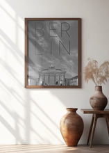 Art Prints of BERLIN Brandenburg Gate | Text &amp; Skyline