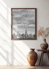 Art Prints of NYC Midtown Manhattan | Text &amp; Skyline