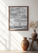 Art Prints of Golden Gate Bridge &amp; Baker Beach | Text &amp; Skyline