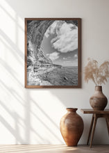 Art Prints of SAN DIEGO Sunset Cliffs | Monochrome