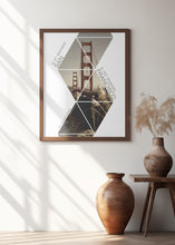 Art Prints of Coordinates SAN FRANCISCO Golden Gate Bridge