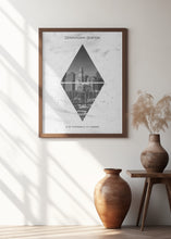 Art Prints of Coordinates BOSTON Downtown