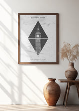 Art Prints of Coordinates LONDON Elizabeth Tower