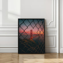 Art Prints of Golden Gate Caged