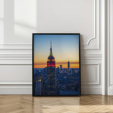 Art Prints of Blue Manhattan