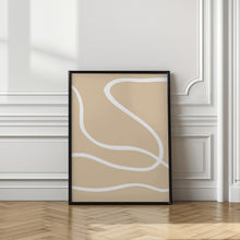 Art Prints of Beige Lines 01