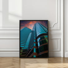 Art Prints of Hong Kong City Sunset