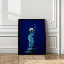 Art Prints of Moonrise behind Liberty