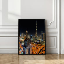 Art Prints of The night life of Dubai.