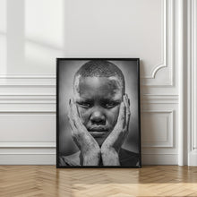 Art Prints of Young girl of Mundari, South Sudan