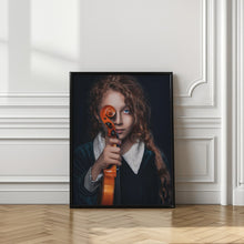 Art Prints of The daughter a violinist