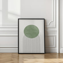 Art Prints of Green Moon No1.