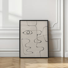 Art Prints of Abstract Face No2.