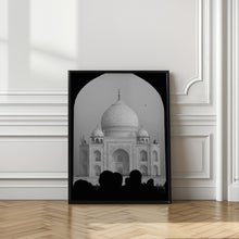 Art Prints of First sight of the Taj Mahal