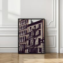 Art Prints of New York City Fire Escapes