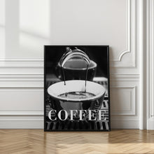 Art Prints of Coffee Text 2