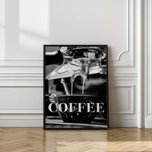 Art Prints of Coffee Text