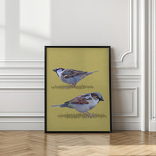 Canvas Art Print Sparrows