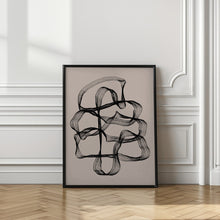 Art Prints of Ink Black and Beige