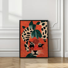 Canvas Art Print Hiding Leo