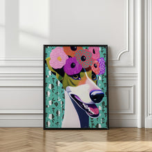 Canvas Art Print Gorgeous Greyhound