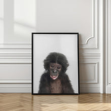 Canvas Art Print Baby Monkey