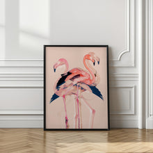 Canvas Art Print Flamingos nr. 3