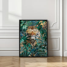 Canvas Art Print R&amp;B Tiger in the jungle