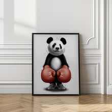 Canvas Art Print PANDA BOXER