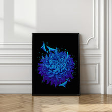 Canvas Art Print sea flower