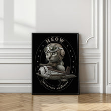 Canvas Art Print meow academy