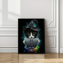 Canvas Art Print magical cat