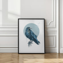 Canvas Art Print Blue crow