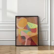 Art Prints of Pastel Shapes &amp; Watermelon