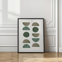 Art Prints of Collage Green