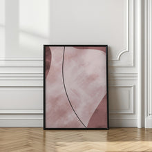 Art Prints of Abstract Shapes Pink