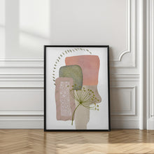 Art Prints of Delicate Pink and Green-1