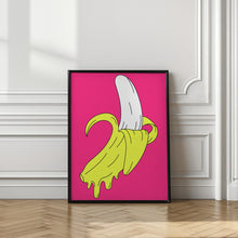 Art Prints of Melting Pink Banana