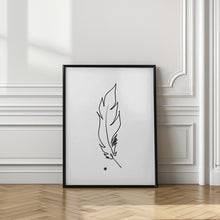 Art Prints of Touched By a Feather