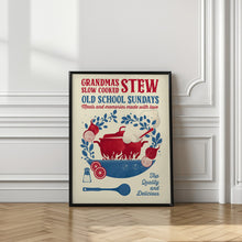 Art Prints of Grandmas Stew kitchen print